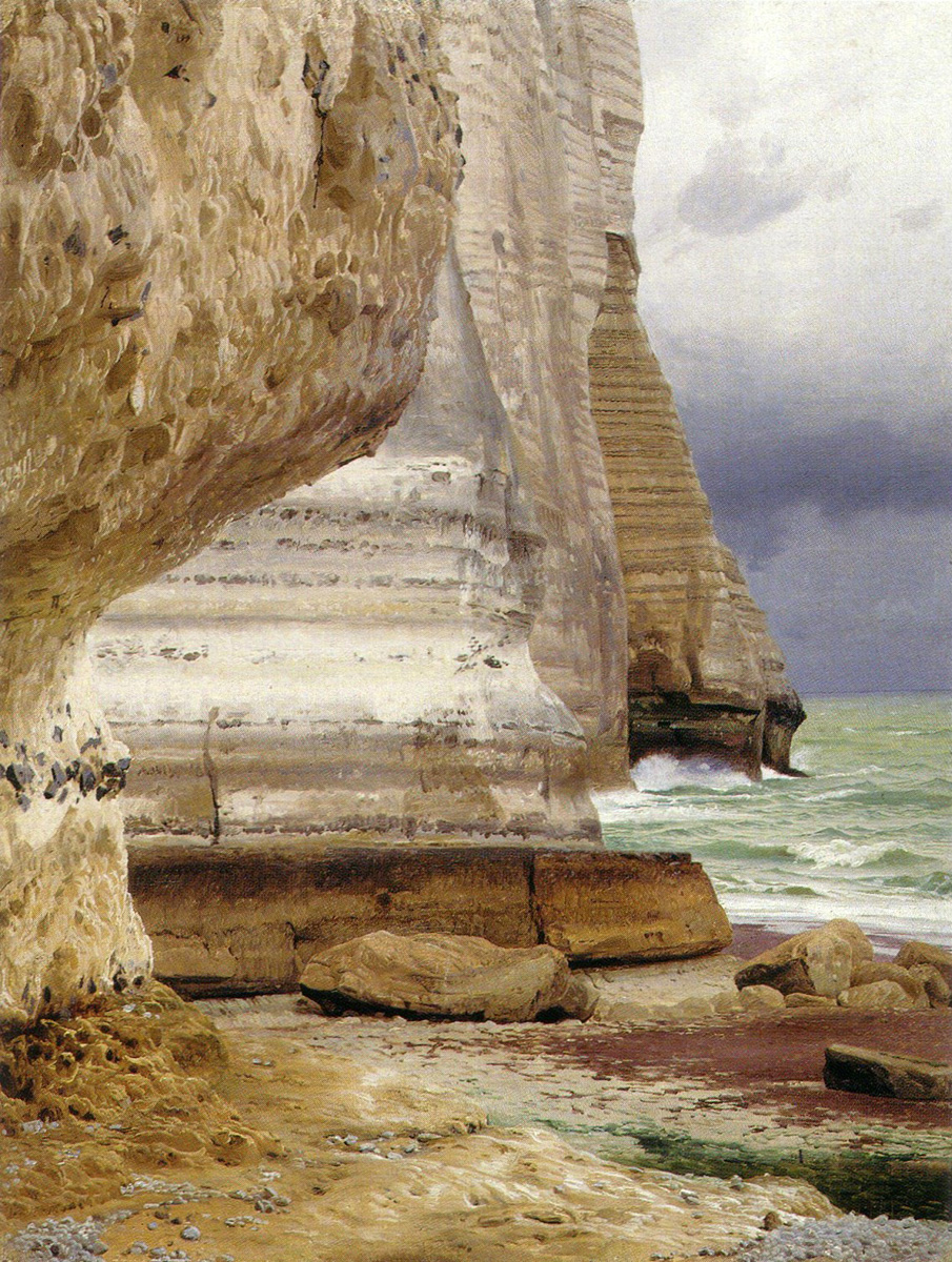 cliffs in etretat